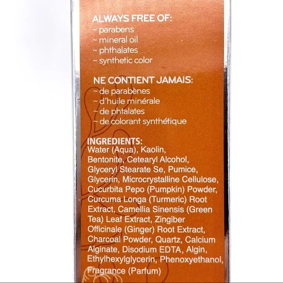 NEW Pürlisse Pumpkin + Ginger Detoxifying Charcoal Mask - Picture 14 of 15